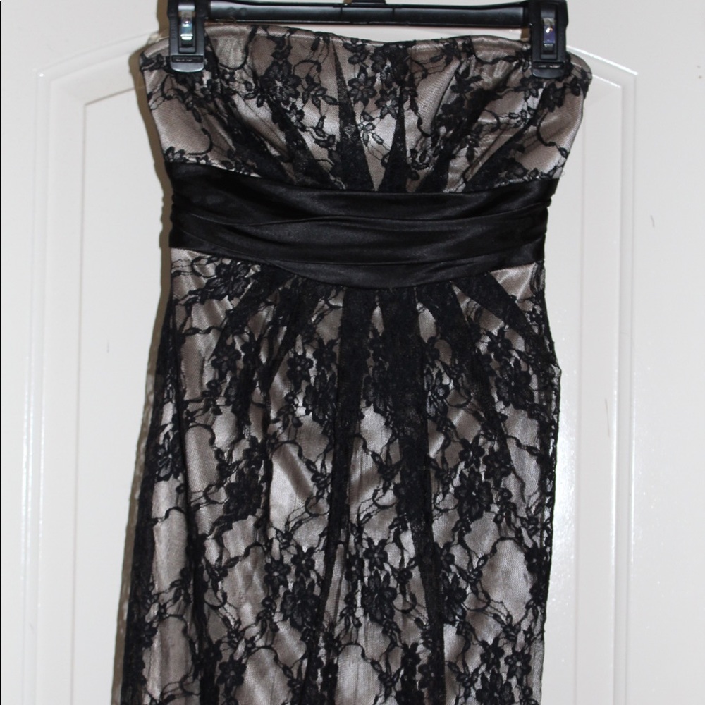 Strapless dress
